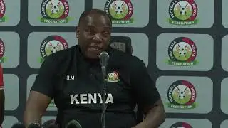 Coach Benni McCarthy and Captain Michael Olunga Press Conference ahead of Kenya vs Gambia Match