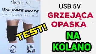 OPASKA NA KOLANO USB KNEE BRACE - MISSION AIR #missionair #opaska #kontuzja #kneebrace #kolano