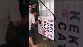 Proses Pembuatan Banner Neon Box Minimalis