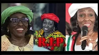 LATE FORMER PRESIDENT JJ RAWLINGS CALLED HIS WIFE NANA KUNADU AGYEMAN TO JOINED HIM AT OSU.........