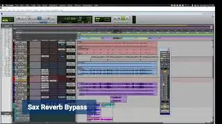 Saxophone mixing with Reverb