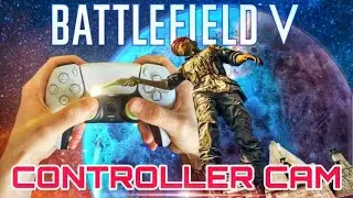 Battlefield V Controller Cam: 55 FOV & Super Low Sensitivity Player! ZK-383 High KPM