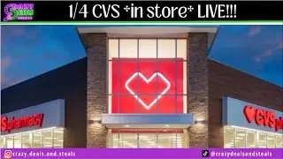 1/4 CVS *in store* LIVE!! NEW 1/4 COUPON INSERT! 1/4 CVS Couponing & Haul #cvsdeals