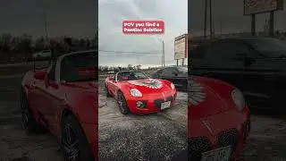 POV You Find a Pontiac Solstice #pontiac #pontiacsolstice #carphotography
