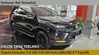Toyota Fortuner 2.8 VRZ TSS GR Parts [AN150] 2nd Facelift review - Indonesia