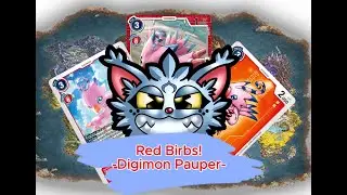 Red Birbs - Digimon Pauper