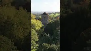 Little Malvern, St Giles Church #church #drone #travel #England #historiclandmarks #dji #aerialview