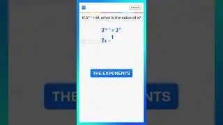 This Trick Makes IB Math Exponents Super Easy! #shorts