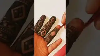 🤗 latest finger mehndi design 👌 #mehndi designers #hennatattoo #reels