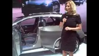 Infiniti QX30 Concept Live Narration by Product Specialist, Natalie Slipko at NY Auto Show