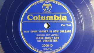 'Way Down Yonder In New Orleans - Clyde McCoy & his Orchestra - 1933