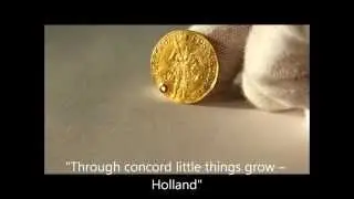 1770 gold ducat from the United Provinces of the Netherlands