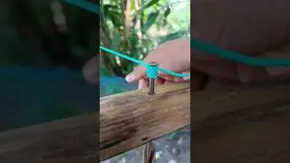 Learn incredible nail knot techniques with tight rope