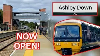 Ashley Down - Britain's NEWEST station on Opening Day - 28 September 2024
