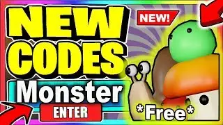 ALL NEW *SECRET* CODES! 💀Roblox Monster Hunting Simulator