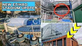 ALMOST COMPLETE? New Etihad Stadium Expansion Update! The North Stand is DONE 95%!Fan Plaza Progress