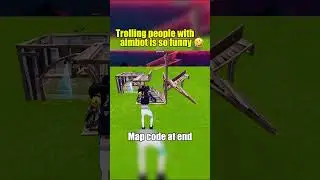 Troll people with Aimbot 💀🤣 #fortnite #fortnitememe #fortnitecreative #fortnitetroll