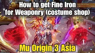 Fine Iron tips MU origin 3 asia pano makakuha at makaipon para sa Weaponry