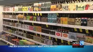 Meijer expanding MI craft beer distribution