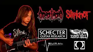 Nero Forte  - Slipknot - Guitar Cover & Omega Ampworks Granophyre Sound Demo - Anastasia B