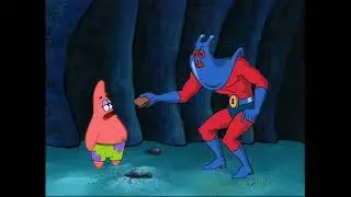 Spongebob: Patrick And Man Ray (Wallet scene)