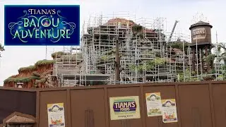 Tiana&rsquo;s Bayou Adventure Construction UPDATE NOVEMBER 2023 Replacing Splash Mountain | Magic Kingdom