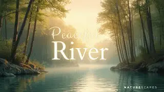 Calming River in the Forest | 2 Hours of Flowing Water, Birds & Nature