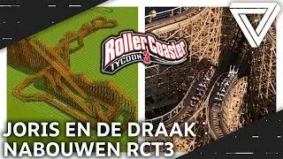 JORIS EN DE DRAAK NABOUWEN MET PLOPSA UPDATES | ROLLERCOASTER TYCOON 3