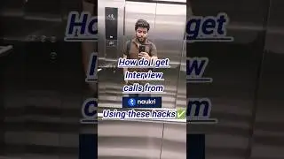 How do I get Interview Calls from Naukri.com using these hacks✅ #shorts #cainterview #naukri.com