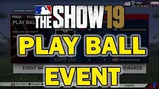 PLAY BALL EVENT DETAILS AND TIPS | MLB 19 THE SHOW DIAMOND DYNASTY