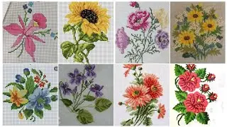 #1 Stunning & Elegant Cross stitch patterns/Charsuti Embroidery Design Ideas Hand made Embroidery
