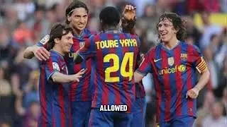 Yaya Toure The Engine of Barcelona's Golden Era #YayaToure #FCBarcelona #Barca#TrebleWinners #ucl