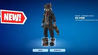 Fortnite Clyde new Backbone Pro Exclusive [180$]