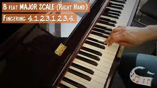 Bb Major Scale &ndash; Right-Hand Technique for Beginners!