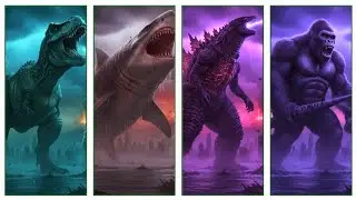 ​GODZILLA vs SHIN GODZILLA! 🦖 Tiles Hop Battle (Epic Remix)