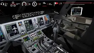 X-Plane 12 12.4 X-Crafts Embraer E175 KORD/KMCI Say intentions Traffic Global