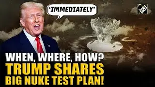 &ldquo;Russia second, China distant third&rdquo; Trump shares details of US&rsquo; Nuclear test on-board Air force One