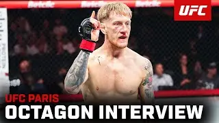 Sam Patterson Octagon Interview | UFC Paris