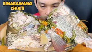 Sinabawang Malaking Isda Mukbang Asmr | Filipino Food Mukbang Philippines