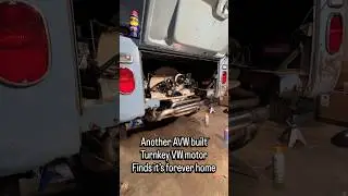AVW Built 1776cc Turnkey VW Motor Just Installed in this Baywindow Bus!