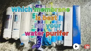 Which RO membrane is best for your water purifier 🤔🤦😱🙏🤙🔥🔥🔥