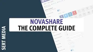 Novashare Tutorial 2020 - How To Setup & Configure Novashare - Novashare vs Social Warfare