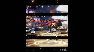 ||Get only in one diamond 💎 Angelic bundle|| 😍#shorts #adityayt #freefire