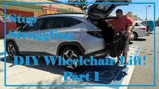 DIY Electric Wheelchair Lift for SUV | Winch & Welding Build for Mobility Freedom! Part 1