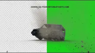Car Crash VFX Free Download | Green Screen