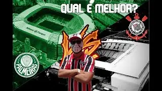 ALLIANZ PARQUE X ARENA CORINTHIANS  - COMPARAÇÃO!