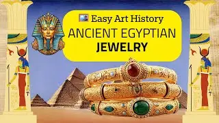 5 minute Easy Art History! Ancient Egyptian Jewelry 🖼 🐪 ☀️