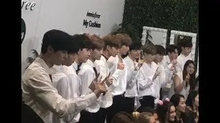 [FANCAM] 워너원 WANNA ONE MEET & GREET at KCON LA 2017 (Innisfree)