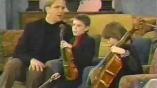 Jillian Bloom & Monty Bloom - cello and violin on the Gordon Elliot Show CBS 1996