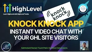 Start Instant Video Calls with your website visitors and sell more | Knock Knock App | Full Tutorial